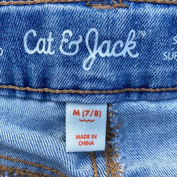 Cat & Jack Girl’s Jean Shorts // Size M 7-8 - Picture 3 of 7